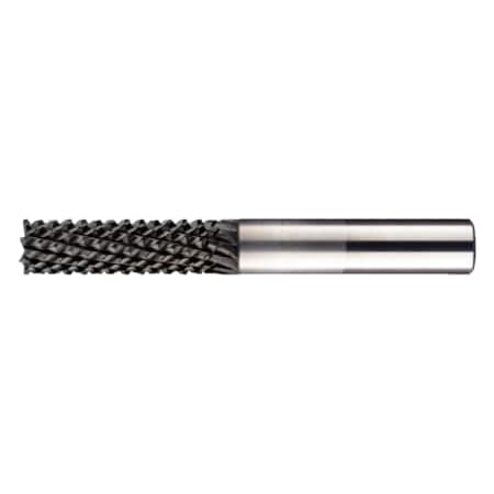 Robb-Jack Diamond Coated Graphite Roughing End Mill 0.375in Dia, 1.250in LOC, 0.375in Shank, 4.0in OAL, DCC Coating P820-201628-1